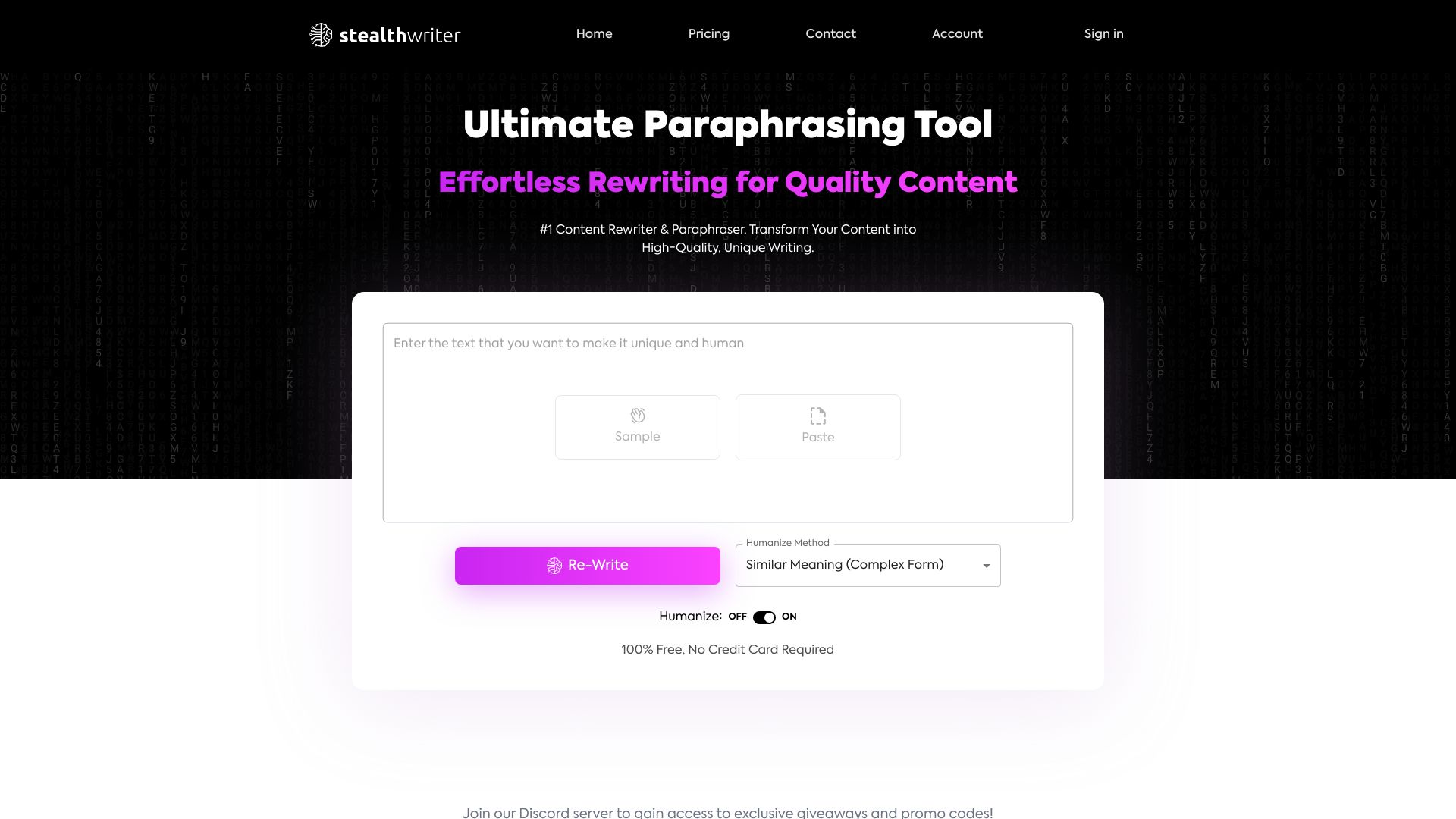 Stealth Writer AI